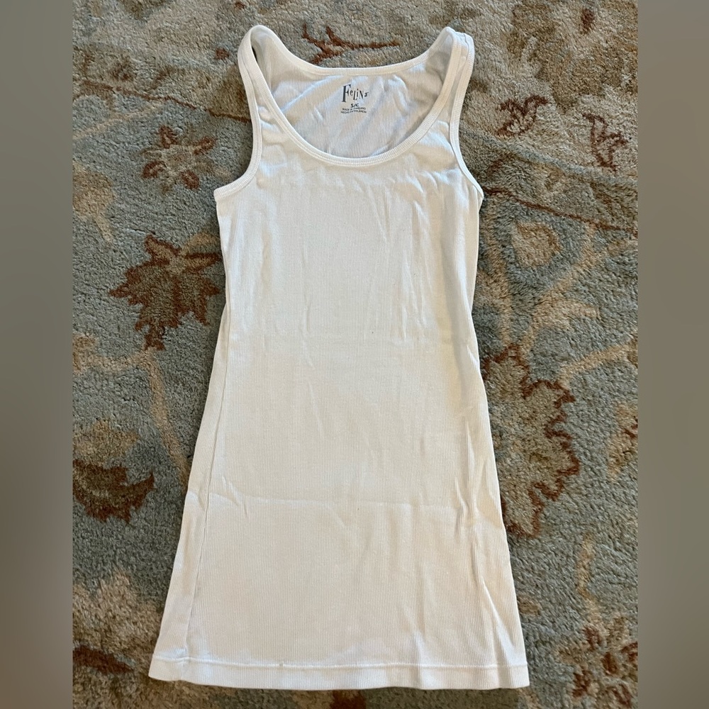 Felina ribbed cotton tank top